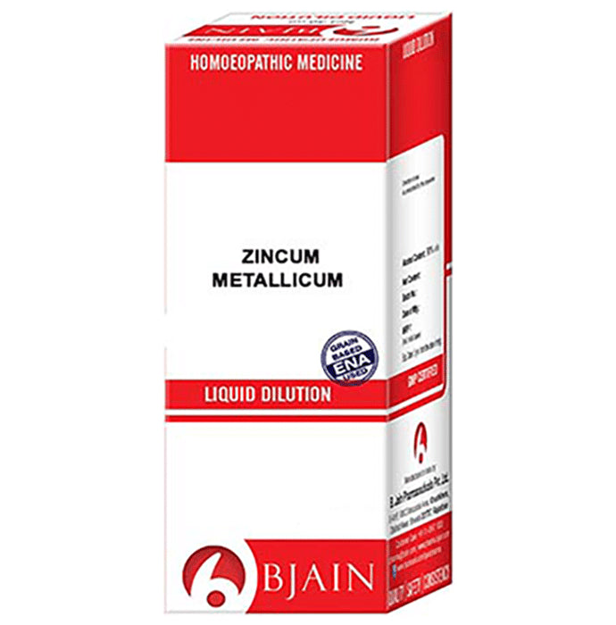 Bjain Zincum Metallicum Dilution