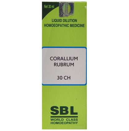 SBL Corallium Rubrum Dilution