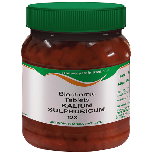 Bio-India Pharma Pvt Ltd Kalium Sulphuricum Biochemic Tablet