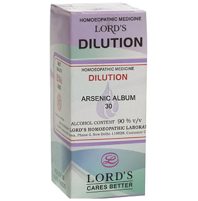 Lord's Arsenic Album Dilution