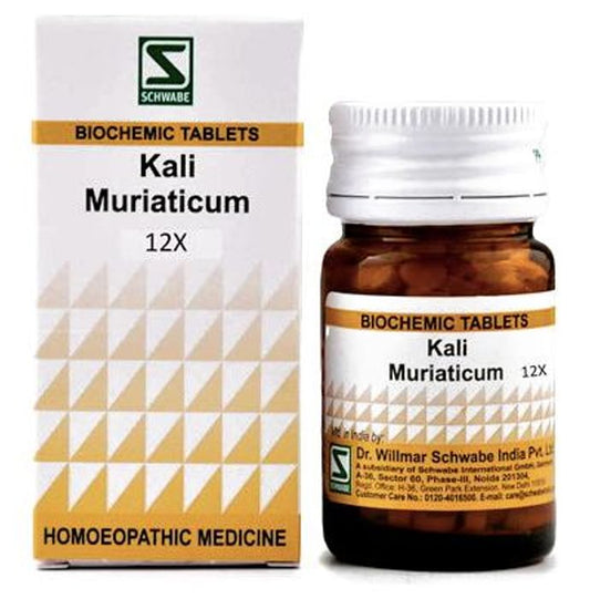 Dr. Willmar Schwabe India Kali Muriaticum Biochemic Tablet
