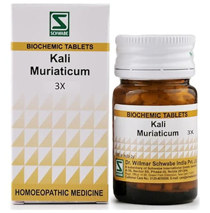 Dr. Willmar Schwabe India Kali Muriaticum Biochemic Tablet