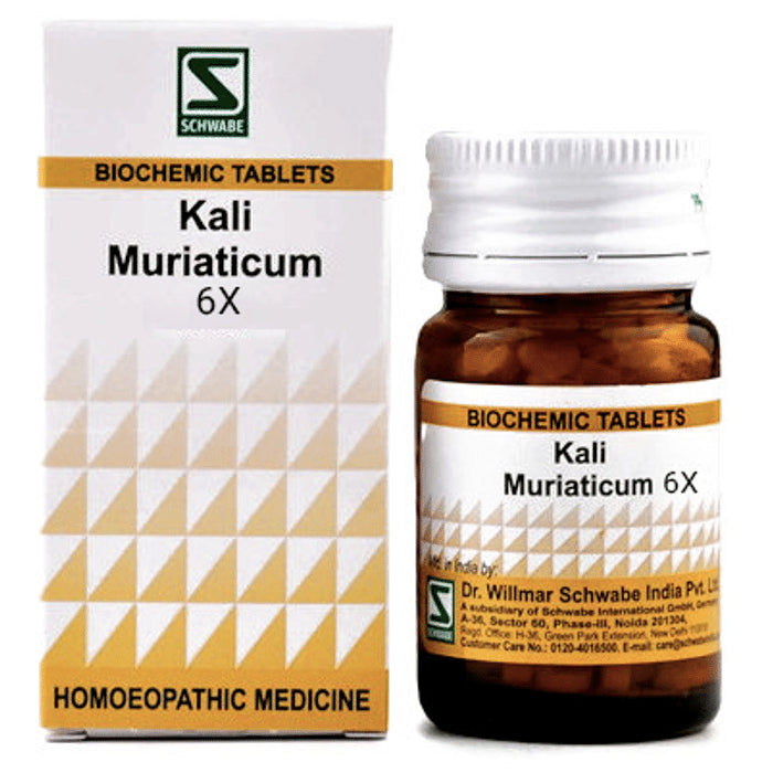Dr. Willmar Schwabe India Kali Muriaticum Biochemic Tablet