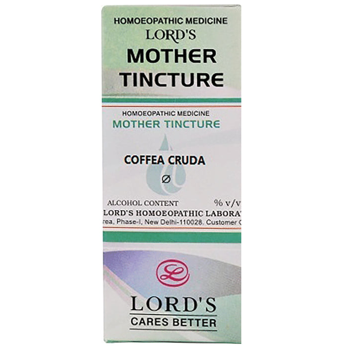 Lord's Coffea Cruda Mother Tincture