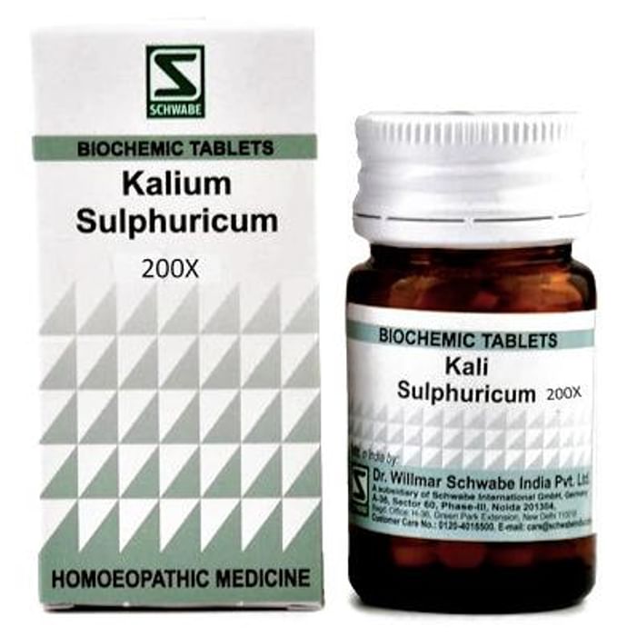 Dr. Willmar Schwabe India Kali Sulphuricum Biochemic Tablet