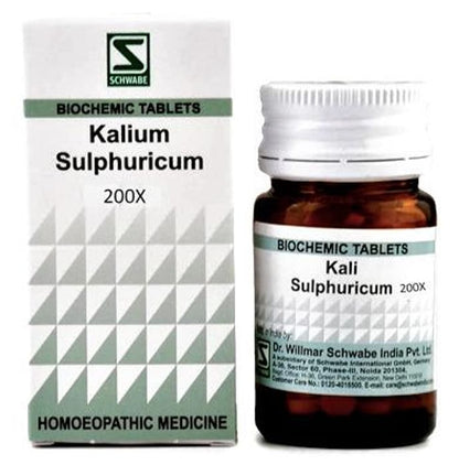 Dr. Willmar Schwabe India Kali Sulphuricum Biochemic Tablet