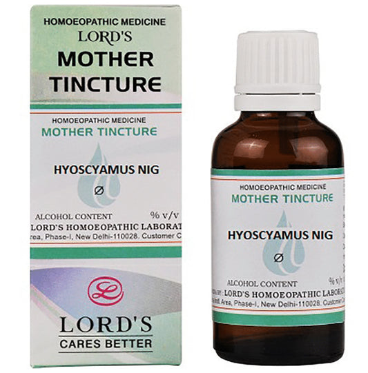 Lord's Hyoscyamus Nig Mother Tincture