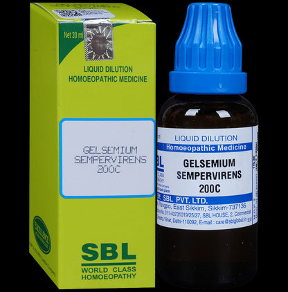 SBL Gelsemium Sempervirens Dilution