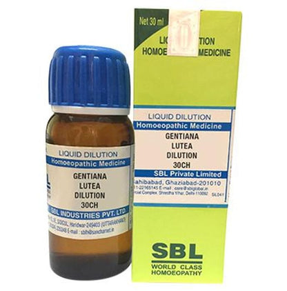 SBL Gentiana Lutea Dilution