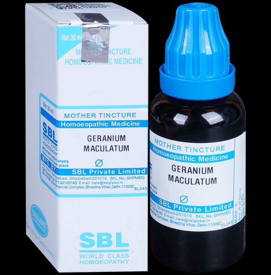 SBL Geranium Maculatum Mother Tincture