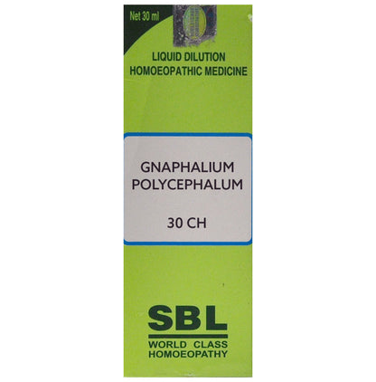 SBL Gnaphalium Polycephalum Dilution