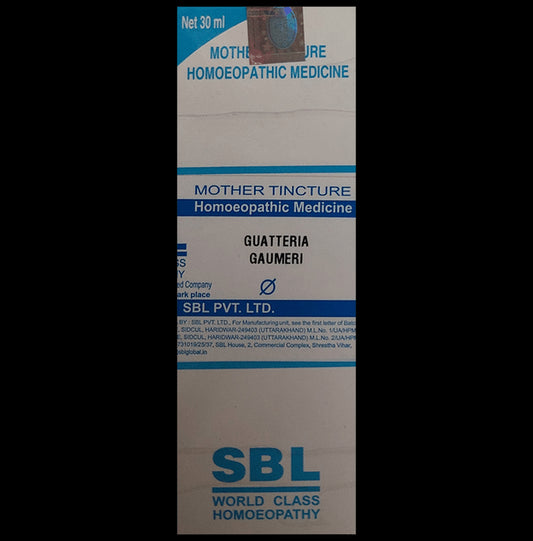 SBL Guatteria Gaumeri Mother Tincture