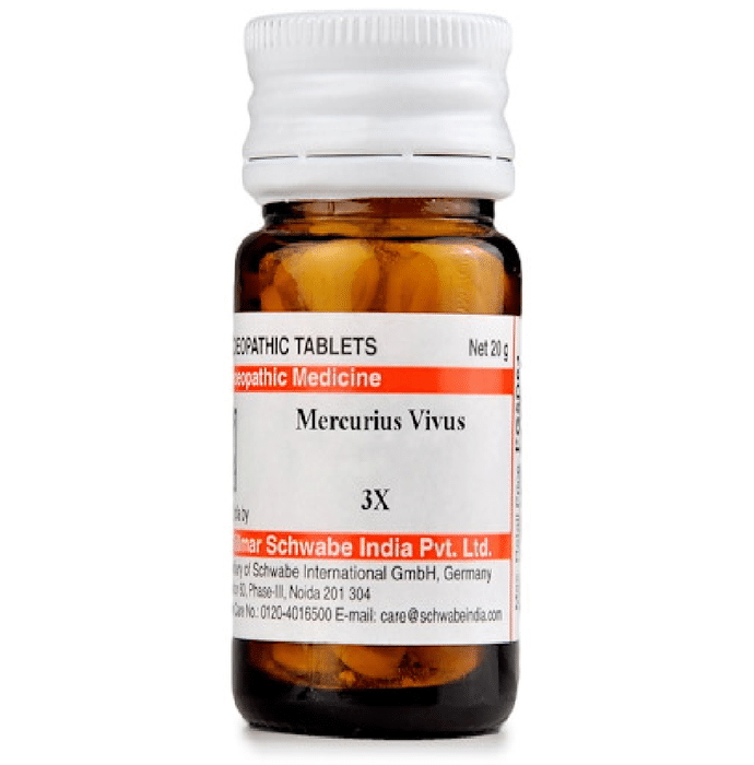 Dr. Willmar Schwabe India Mercurius Vivus Trituration Tablet