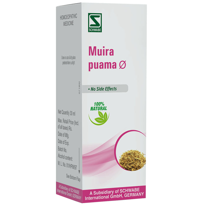 Dr. Willmar Schwabe India Muira Puama Mother Tincture