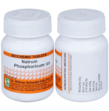 Dr. Willmar Schwabe India Natrum Phosphoricum Biochemic Tablet
