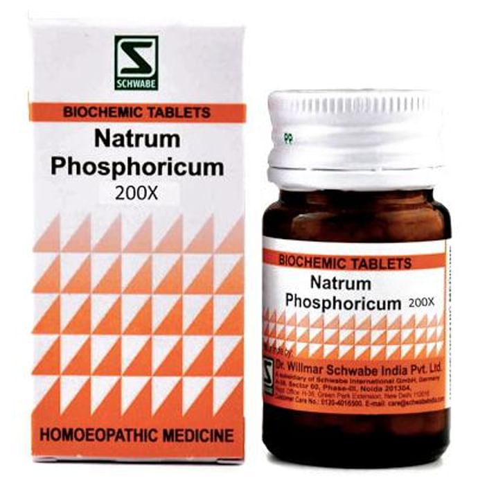 Dr. Willmar Schwabe India Natrum Phosphoricum Biochemic Tablet
