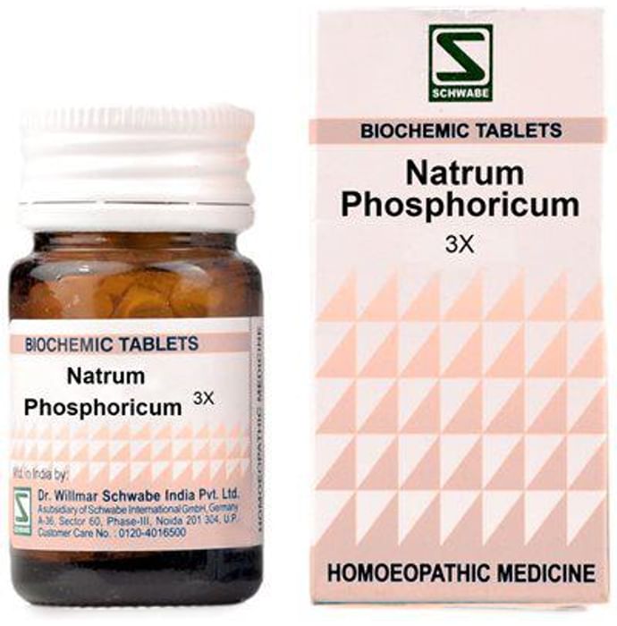 Dr. Willmar Schwabe India Natrum Phosphoricum Biochemic Tablet