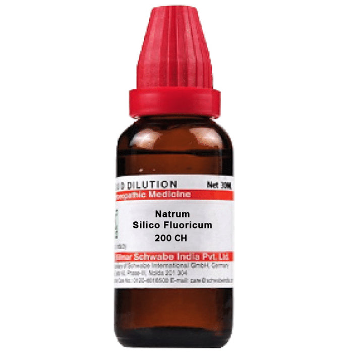 Dr. Willmar Schwabe India Natrum Silico Fluoricum Dilution