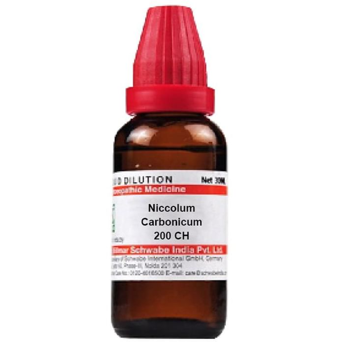 Dr. Willmar Schwabe India Niccolum Carbonicum Dilution