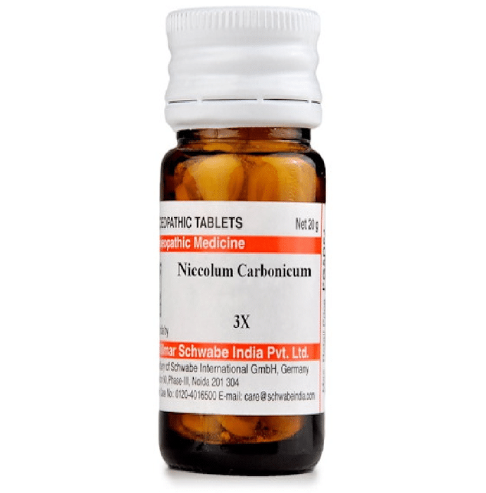 Dr. Willmar Schwabe India Niccolum Carbonicum Trituration Tablet