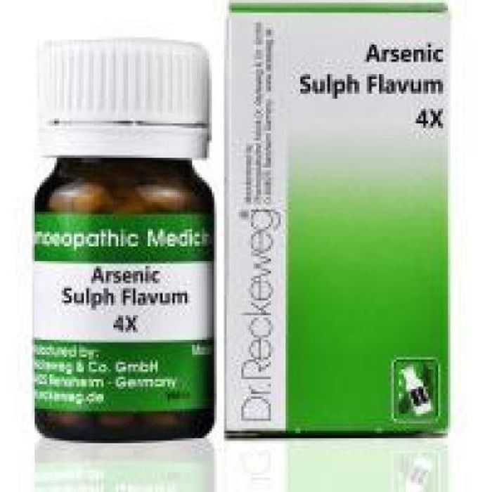 Dr. Reckeweg Arsenic Sulph Flavum Trituration Tablet