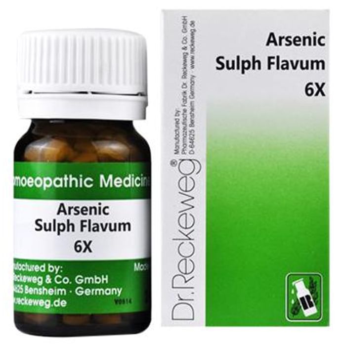 Dr. Reckeweg Arsenic Sulph Flavum Trituration Tablet