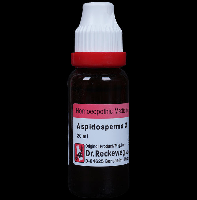 ڈاکٹر Reckeweg Aspidosperma Mother Tincture