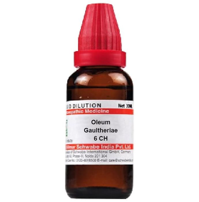 Dr. Willmar Schwabe India Oleum Gaultheriae Dilution