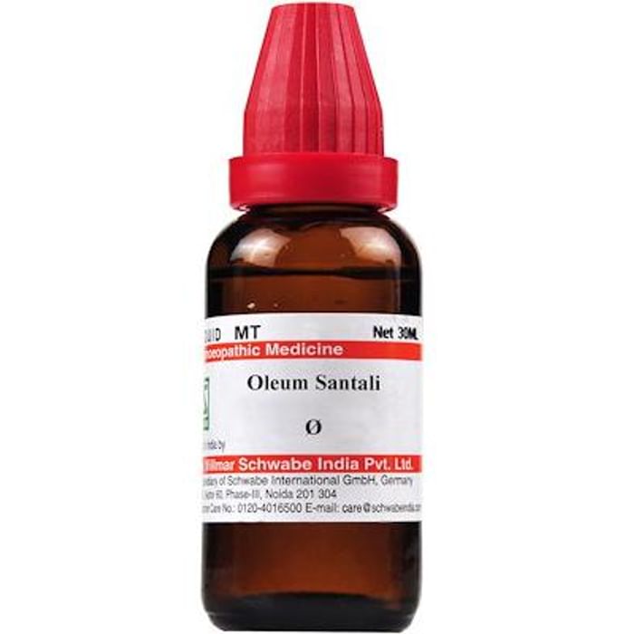 Dr. Willmar Schwabe India Oleum Santali Mother Tincture