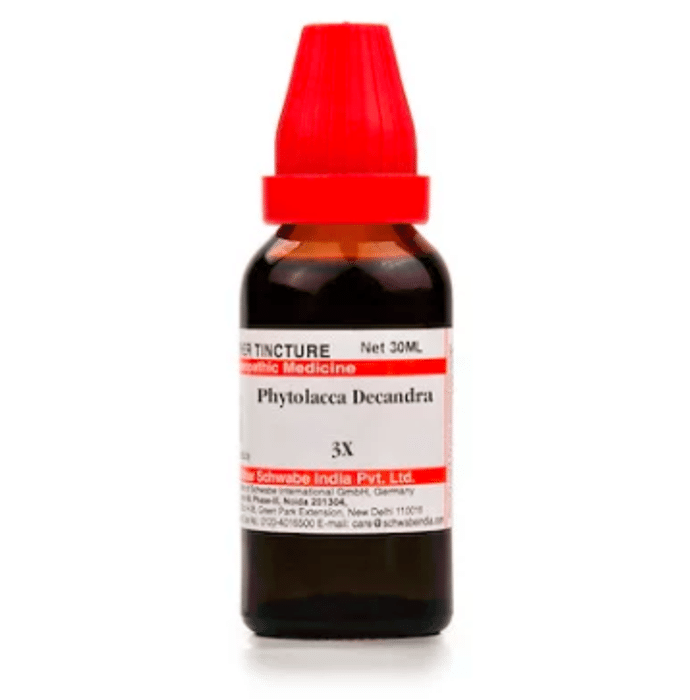 Dr. Willmar Schwabe India Phytolacca Decandra Mother Tincture