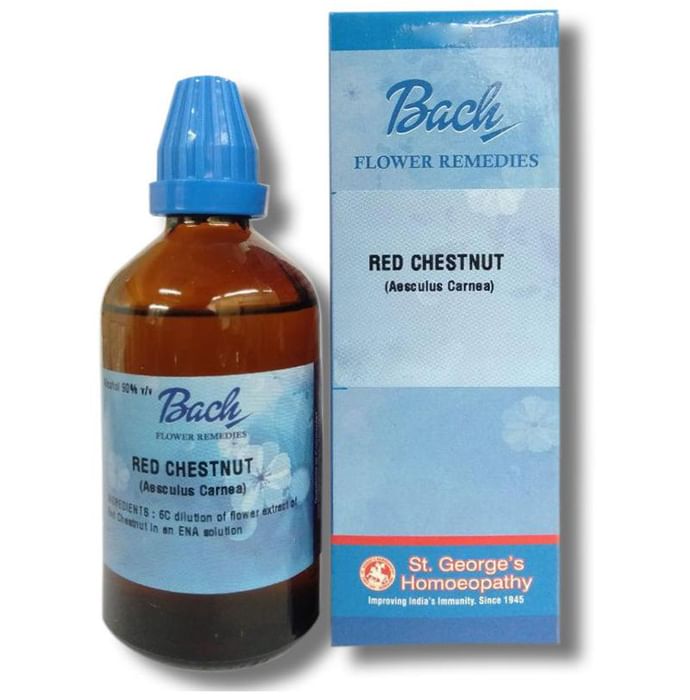 George Bach St. George’s Bach Flower Red Chestnut Bach Flower – AYUSH Upchar