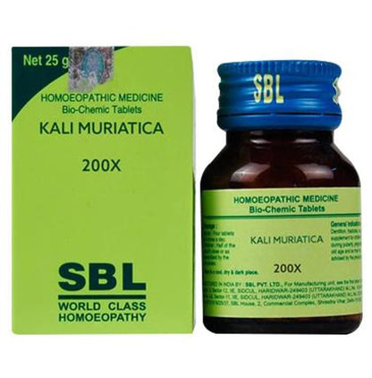 SBL Kali Muriaticum Biochemic Tablet