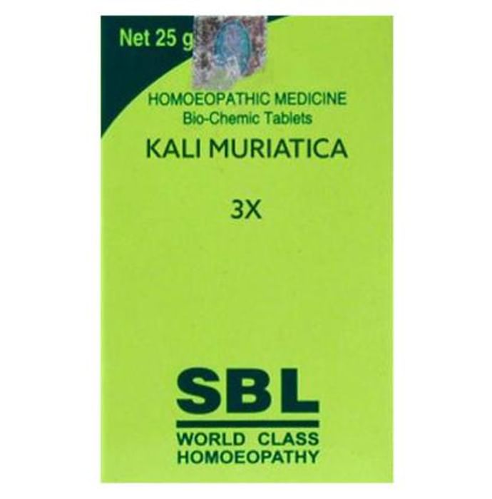 SBL Kali Muriaticum Biochemic Tablet