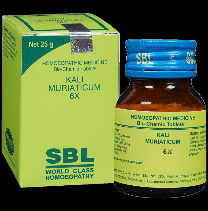 SBL Kali Muriaticum Biochemic Tablet