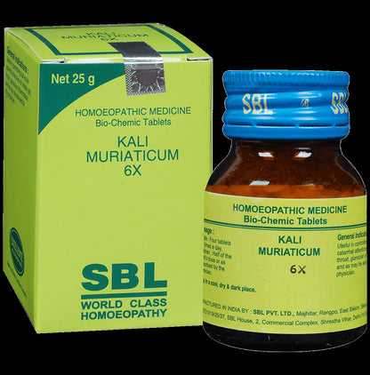 SBL Kali Muriaticum Biochemic Tablet