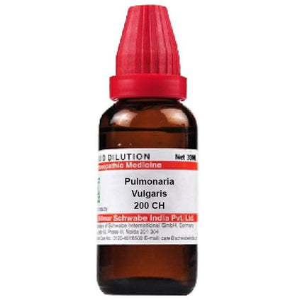 Dr. Willmar Schwabe India Pulmonaria Vulgaris Dilution
