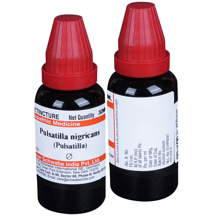 Dr. Willmar Schwabe India Pulsatilla Nigricans Mother Tincture