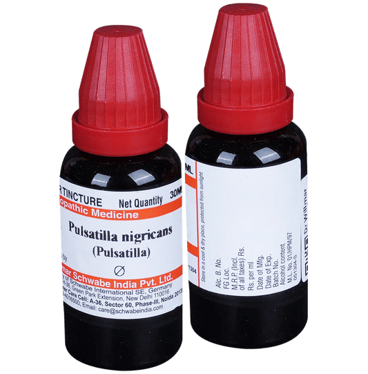 Dr. Willmar Schwabe India Pulsatilla Nigricans Mother Tincture