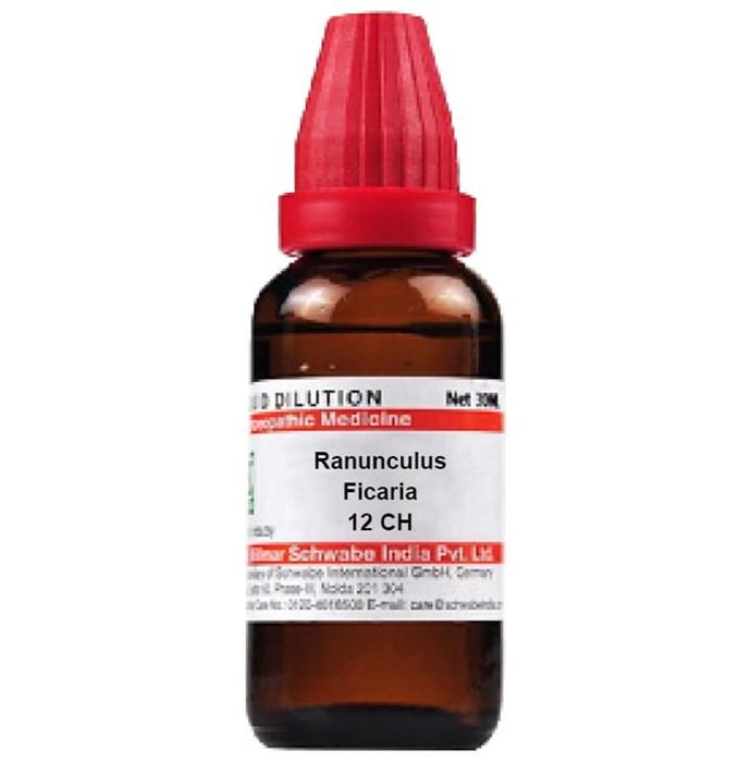 Dr. Willmar Schwabe India Ranunculus Ficaria Dilution