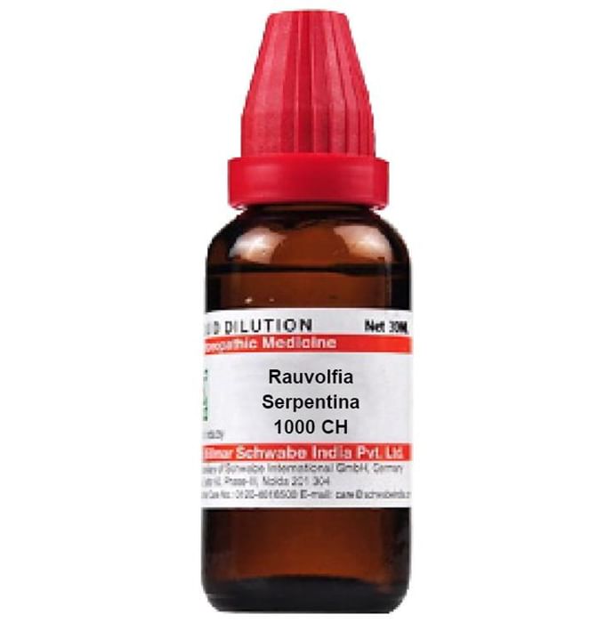 Dr. Willmar Schwabe India Rauvolfia Serpentina Dilution