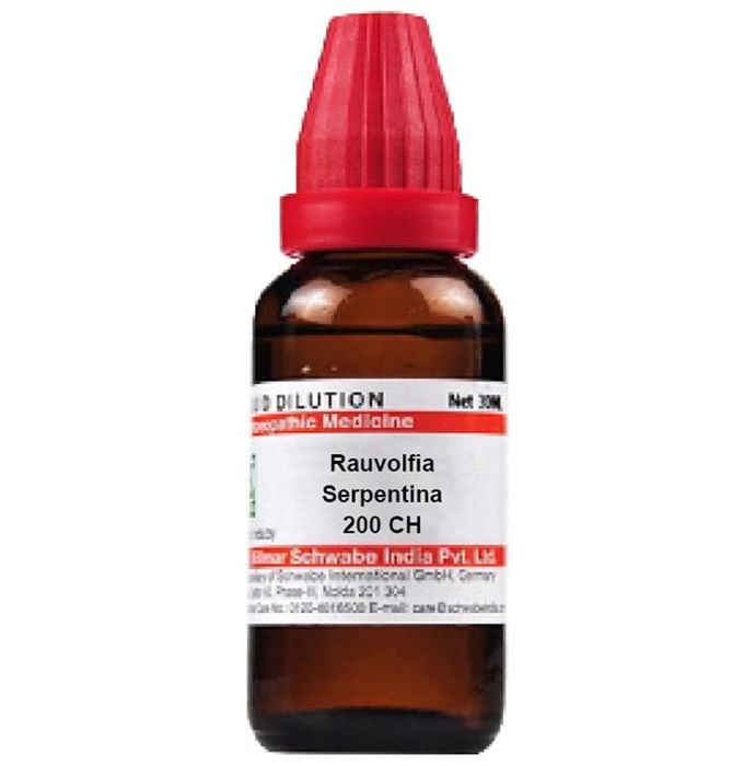 Dr. Willmar Schwabe India Rauvolfia Serpentina Dilution