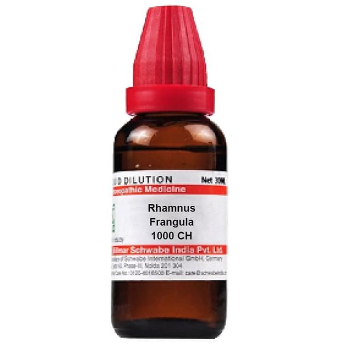 Dr. Willmar Schwabe India Rhamnus Frangula Dilution