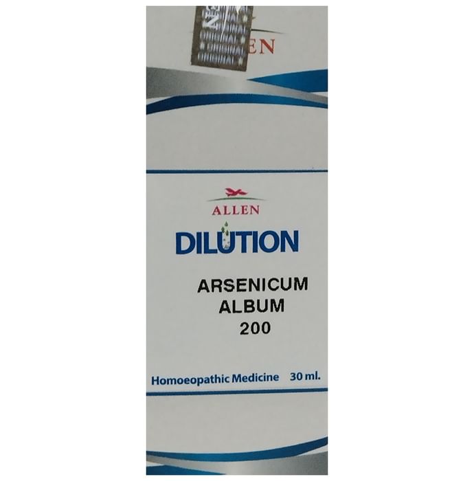 Allen Arsenicum Album Dilution