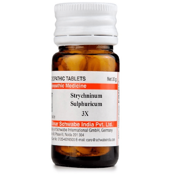 Dr. Willmar Schwabe India Strychninum Sulphuricum Trituration Tablet