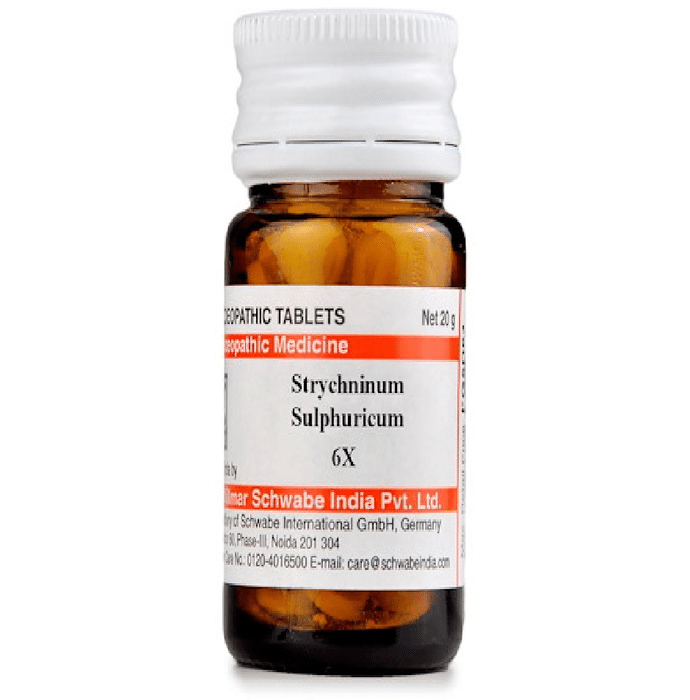 Dr. Willmar Schwabe India Strychninum Sulphuricum Trituration Tablet
