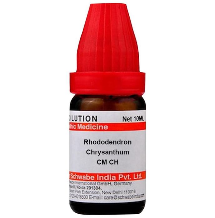 Dr. Willmar Schwabe India Rhododendron Chrysanthum Dilution