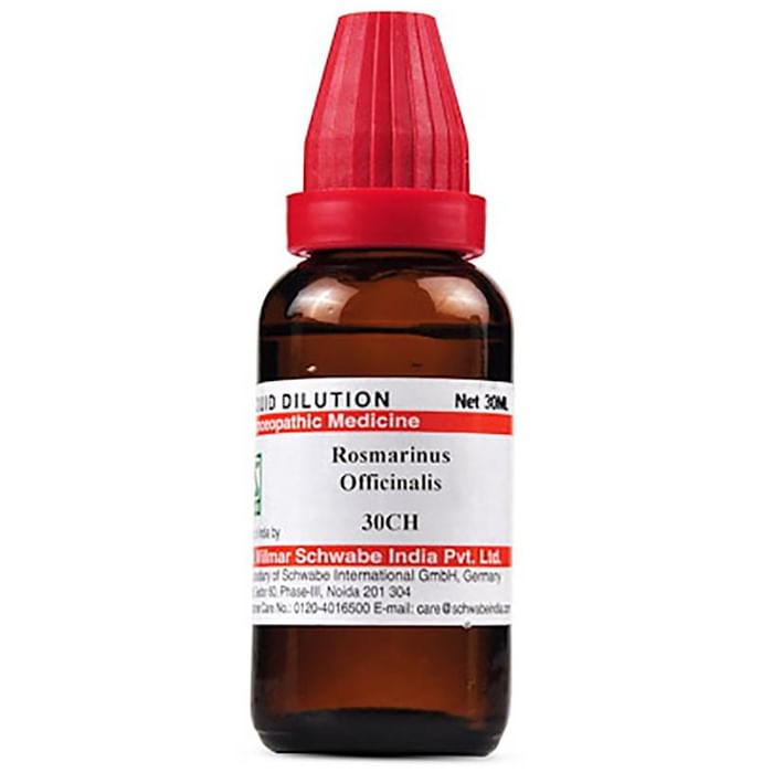 Dr. Willmar Schwabe India Rosmarinus Officinalis Dilution