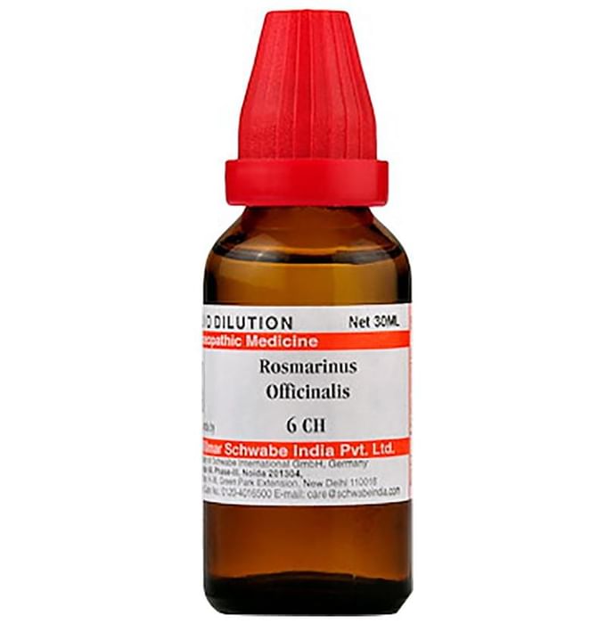 Dr. Willmar Schwabe India Rosmarinus Officinalis Dilution