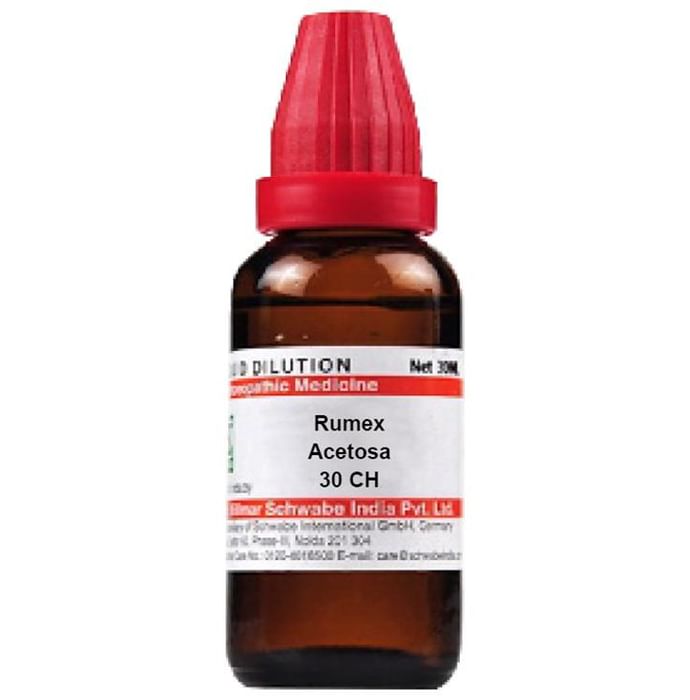 Dr. Willmar Schwabe India Rumex Acetosa Dilution