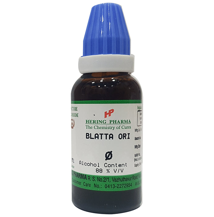 Hering Pharma Blatta Ori Mother Tincture